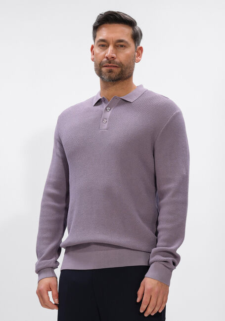 Lila SAINT STEVE Polo-Shirt GUNTHER - large