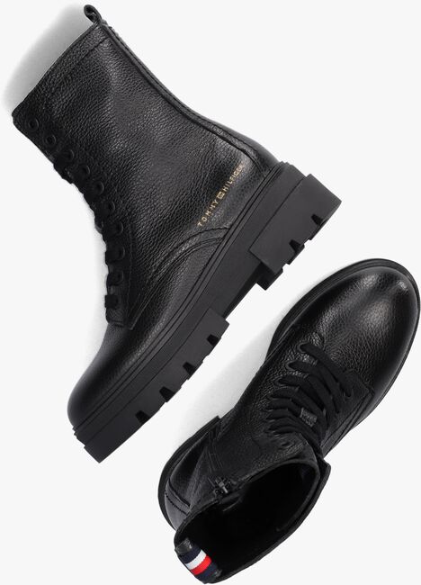 Lace Boots Schwarz Tommy Hilfiger Hilfiger Lace Up Zalando