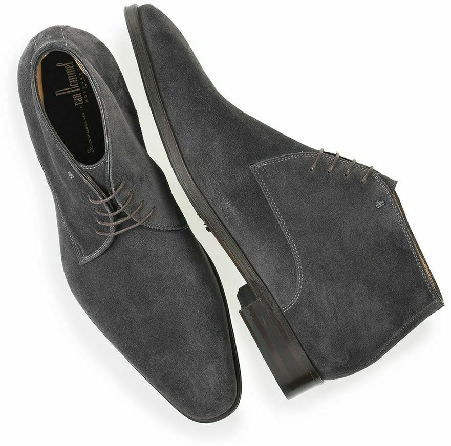 Graue VAN BOMMEL Business Schuhe SBM-50029 RAFFA - large