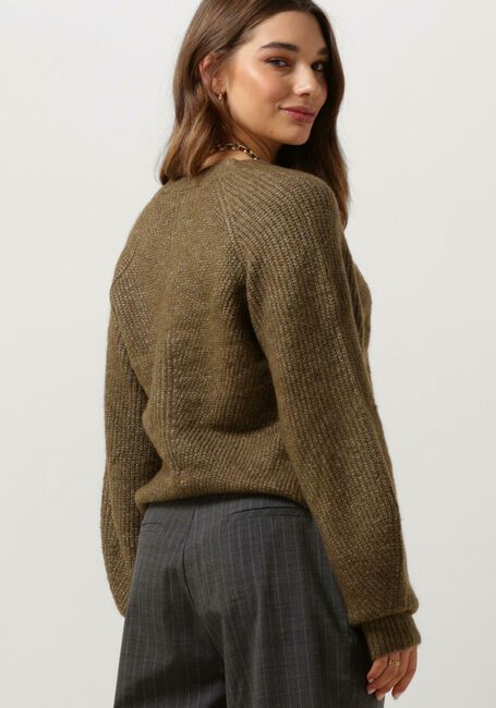 Grüne MSCH COPENHAGEN Strickjacke MSCHPETUNIA PEGGY CARDIGAN - large