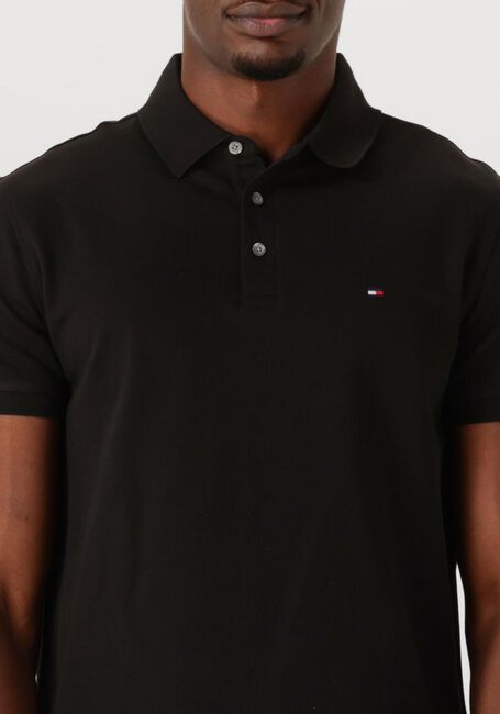 Schwarze TOMMY HILFIGER Polo-Shirt CORE 1985 SLIM POLO - large