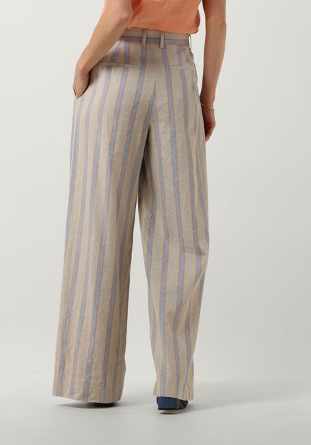Beige VANILIA Hose LINEN STRIPED - large