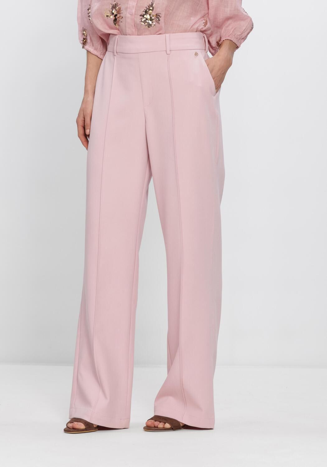 Hell-Pink NUKUS Weite Hose JILL PANTS - large