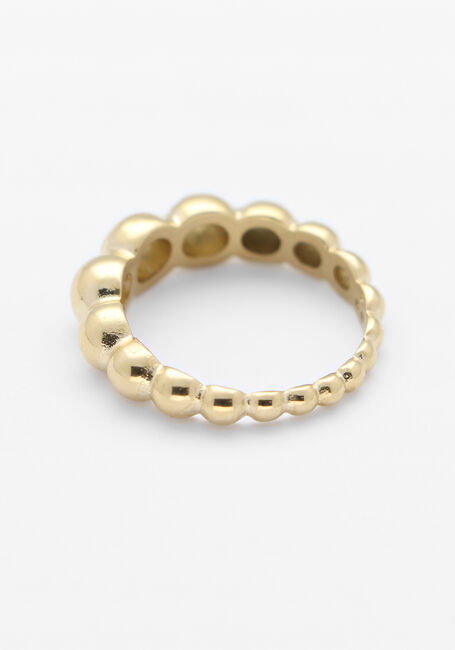 Goldfarbig NOTRE-V Ring RING BUBBLES - large