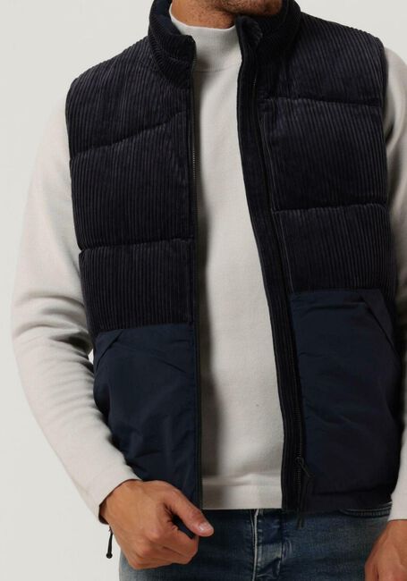 Dunkelblau SELECTED HOMME Bodywarmer SLHTHOMAS CORD VEST W - large