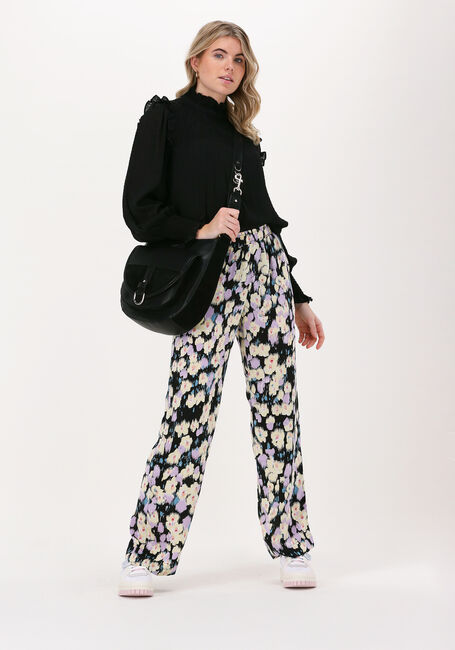 Schwarze NEO NOIR Blusen MELINDA SOLID BLOUSE - large