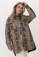 Mehrfarbige/Bunte ALIX THE LABEL Jack PADDED ANIMAL JACKET - medium