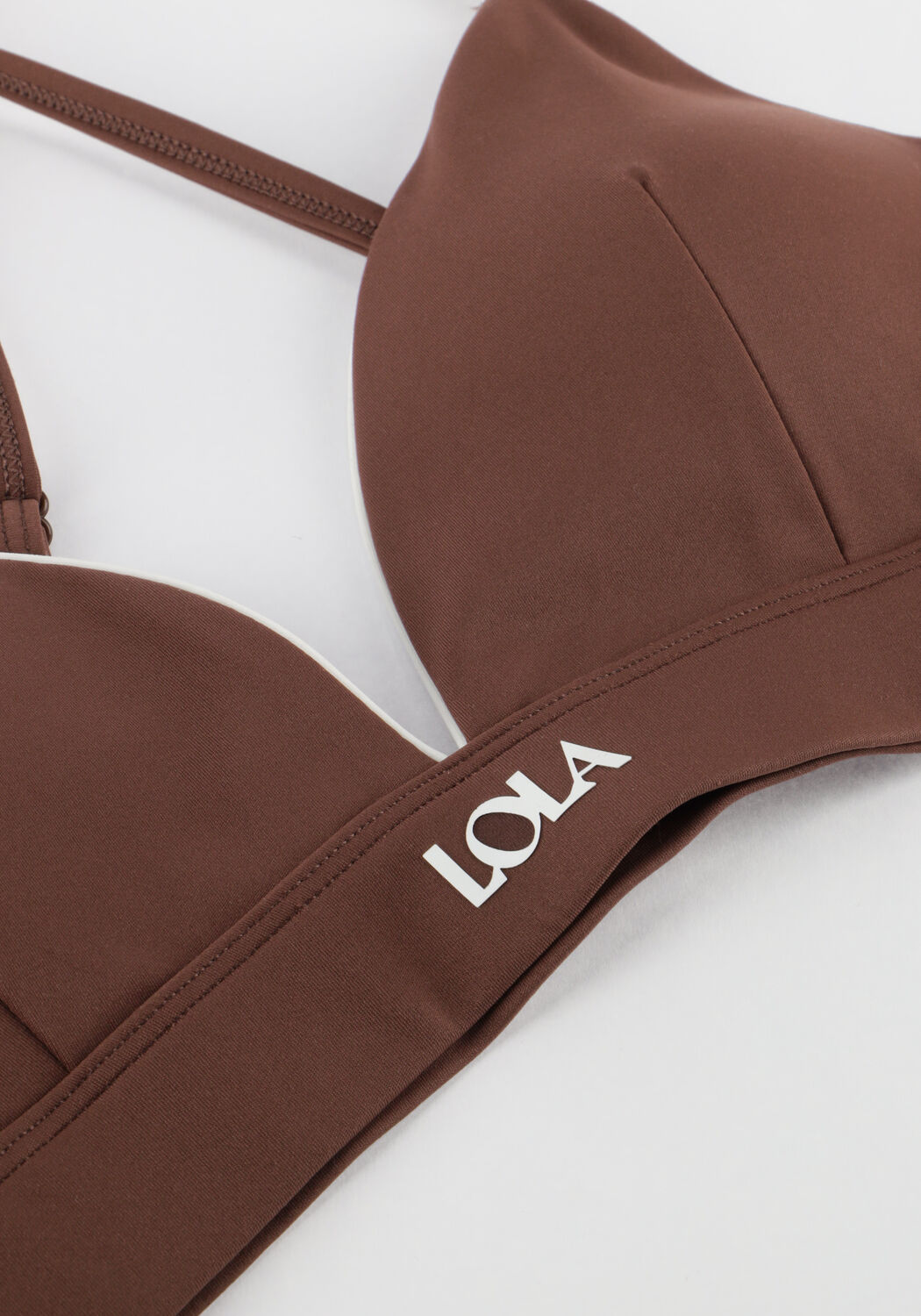 Braune THE LOLA CLUB Top DEMI - large