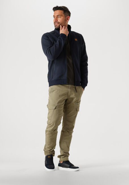 Blaue PME LEGEND Jack ZIP JACKET SPACER LOOK SWEAT - large