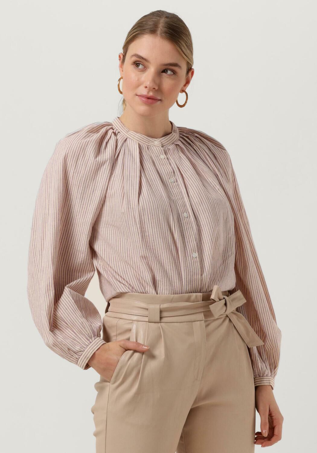 creme vanessa bruno bluse sol blouse