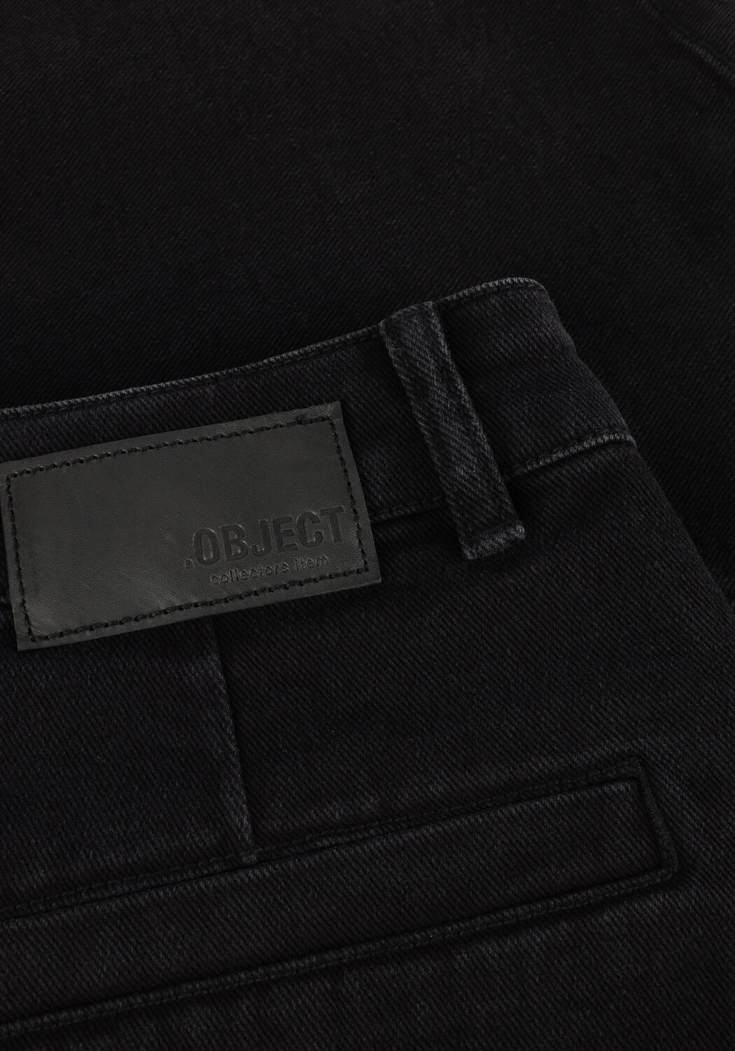 Schwarze OBJECT Minirock OBJYRGA DNM HW RE SKIRT - large