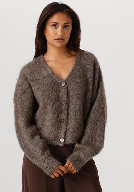 Braune GESTUZ Strickjacke GZDEBBIE CARDIGAN - large