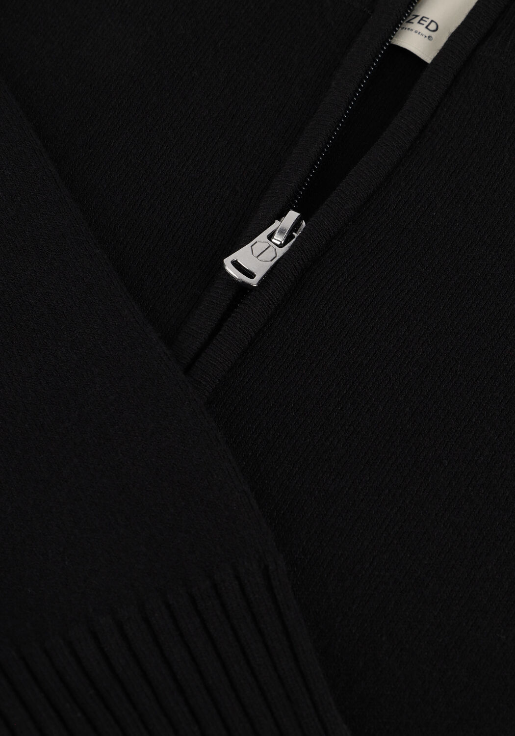 Schwarze DSTREZZED Pullover FELL SKIPPER - large