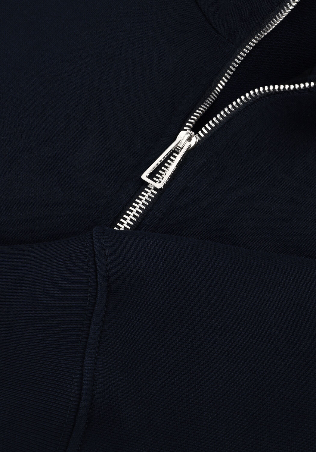 Dunkelblau PS PAUL SMITH Pullover MENS LS REG FIT HALF ZIP TOP ZEBRA - large