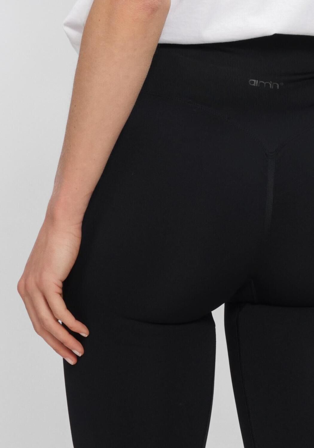 Schwarze AIM'N Hosen SHAPE SEAMLESS BIKER SHORTS - large