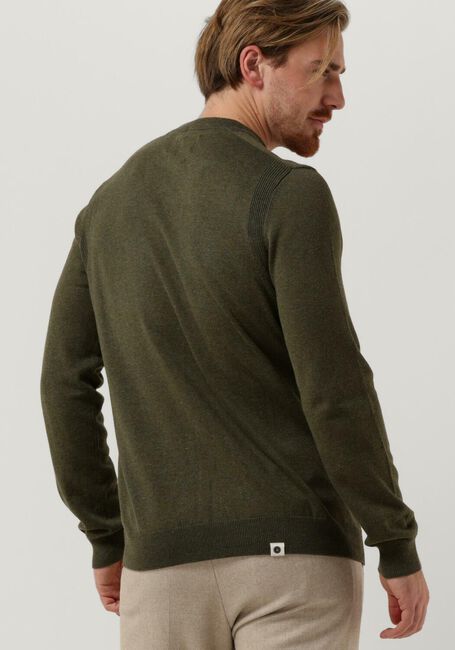 Dunkelgrün ANERKJENDT Pullover AKSAIL COTTON SILK KNIT - large