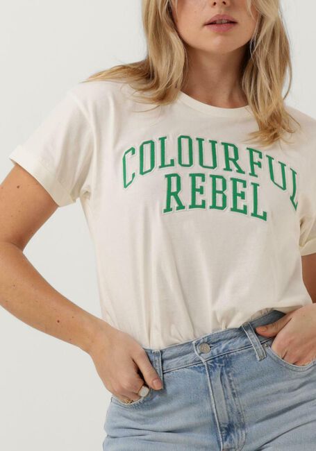 Nicht-gerade weiss COLOURFUL REBEL T-shirt CR PATCH BOXY TEE - large