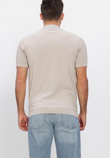 Beige GENTI Polo-Shirt SHIRT 8 BUTTON SS 1260 - large