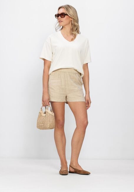 Ecru CIRCLE OF TRUST T-shirt ALEXIS TEE - large