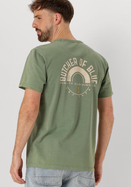 Grüne BUTCHER OF BLUE T-shirt ARMY CIRCLE TEE - large