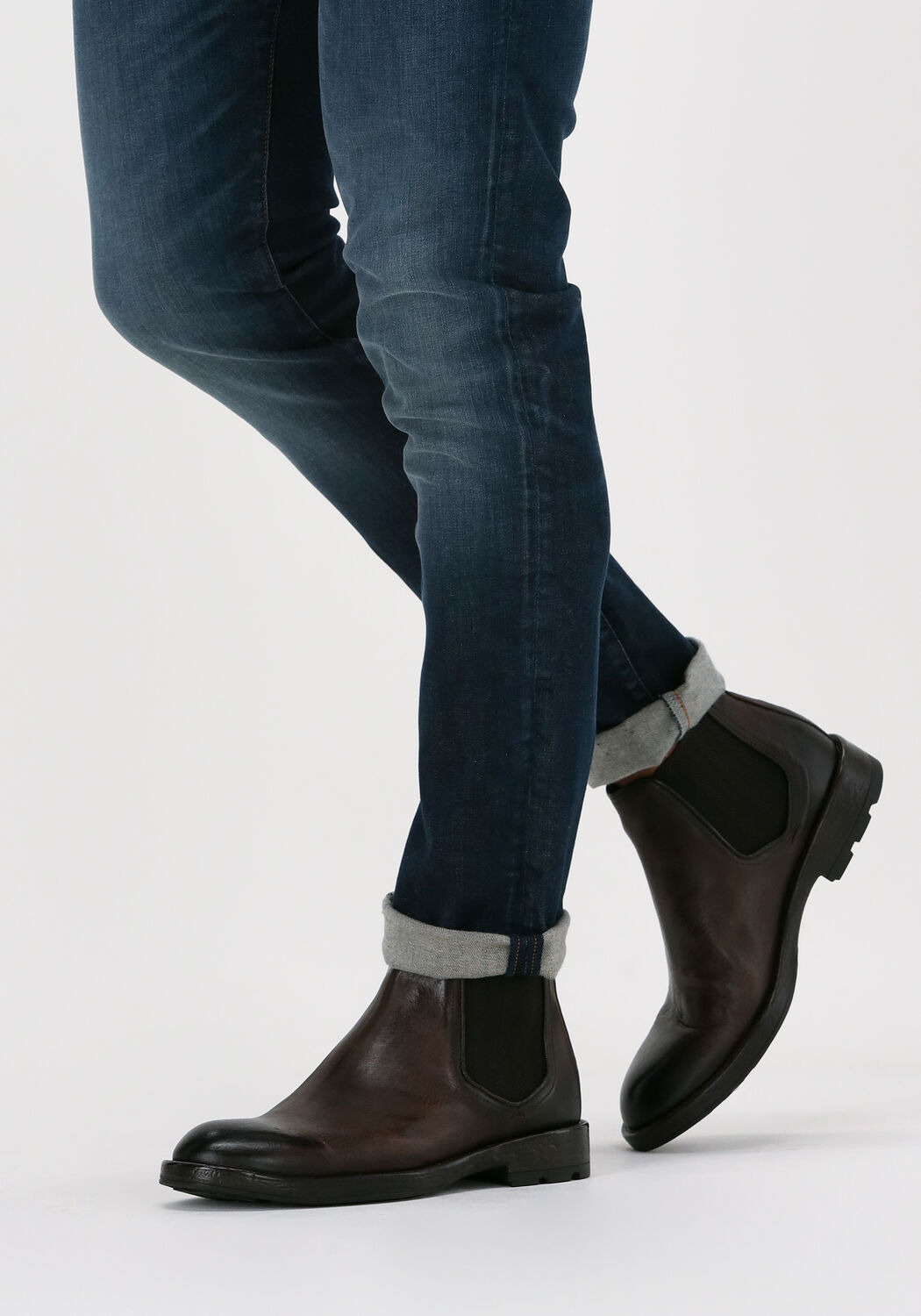 Braune GIORGIO Chelsea Boots 67401 - large