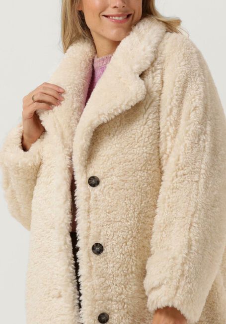 Ecru BEAUMONT Teddy-Jacke TEDDY STATEMENT COAT - large