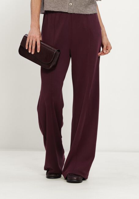 Bordeaux SUMMUM Weite Hose WIDE LEG PANT SOFT SCUBA - large