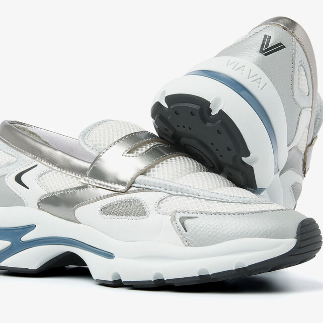 Silberne VIA VAI Sneaker Low VESPER LANA - large