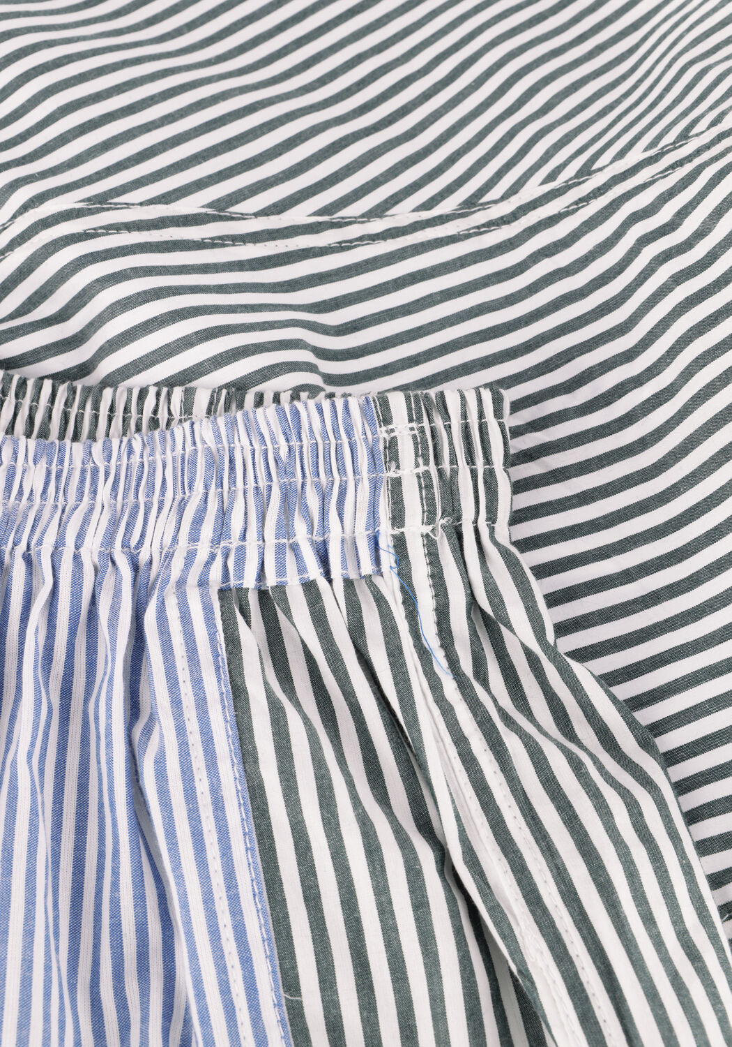 Blaue ANTIK BATIK Kurze Hose MARTIN SHORT - large