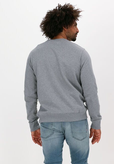 Graue CALVIN KLEIN Sweatshirt ICONIC MONOGRAM CREWNECK - large