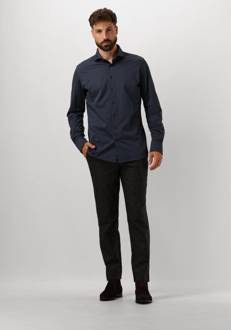 Dunkelblau PROFUOMO Klassisches Oberhemd SHIRT X-CUTAWAY SC SF JAPANESE KNITTED - large