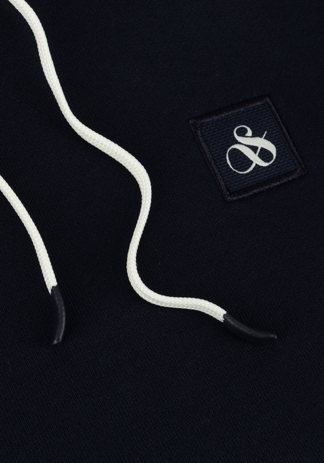 Dunkelblau SCOTCH & SODA Sweatshirt ESSENTIAL LOGO BADGE HOODIE - large