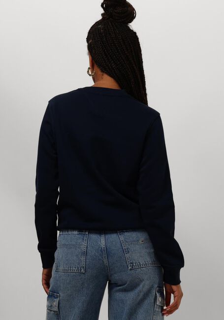 Blaue TOMMY JEANS Pullover TJW REG LINEAR CREW - large