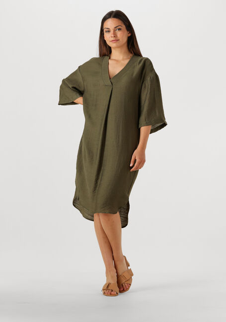Olive CO'COUTURE Midikleid CARYNCC PLEAT TUNIC DRESS - large