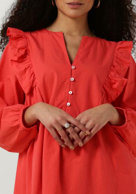 Rote BY-BAR Minikleid VAYA POPLIN DRESS - large