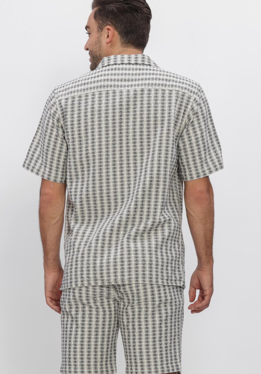 Blaue DSTREZZED Casual-Oberhemd LUCAS RESORT SHIRT - large