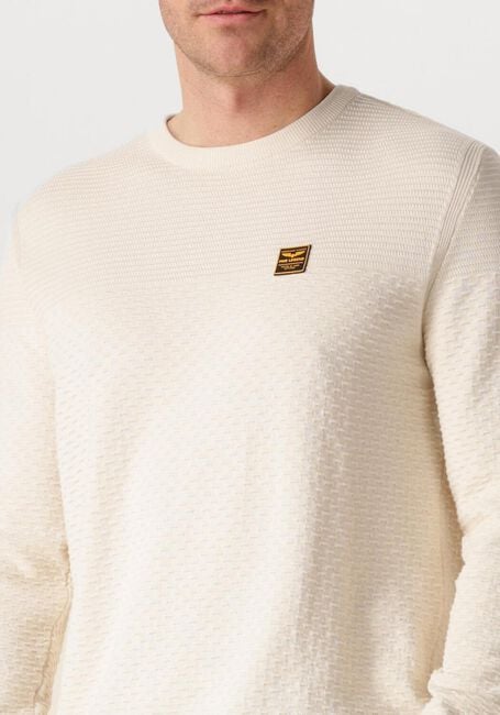 Ecru PME LEGEND Pullover COTTON MOULINE - large