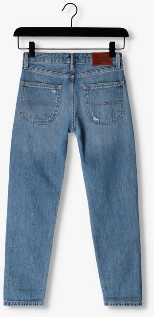 Blaue TOMMY HILFIGER Straight leg jeans MODERN STRAIGHT DESTRUCTIONS - large