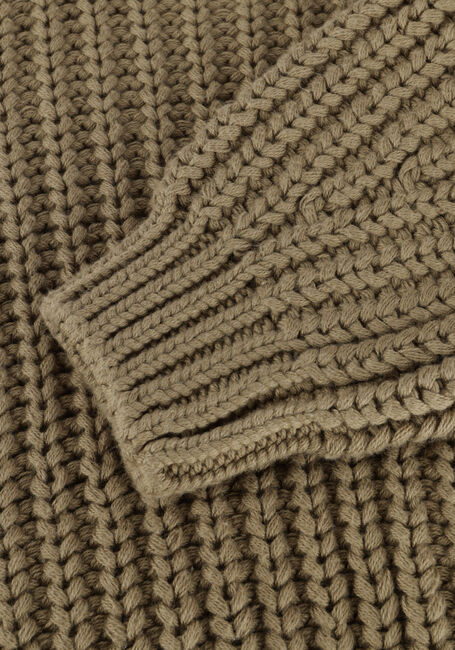 Grüne QUINCY MAE Pullover CHUNCKY KNIT SWEATER - large