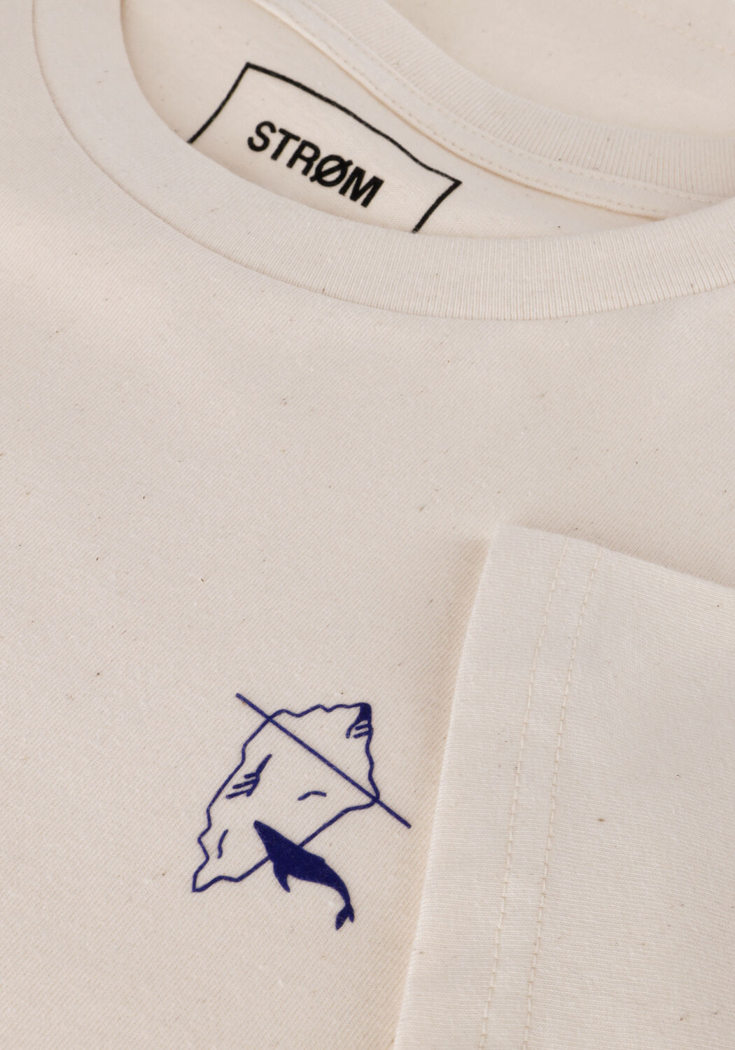 Beige STR&Oslash;M Clothing Polos & T-Shirts T-SHIRT - large