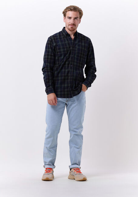 Dunkelblau WOODBIRD Overshirt FLING CHECK SHIRT - large
