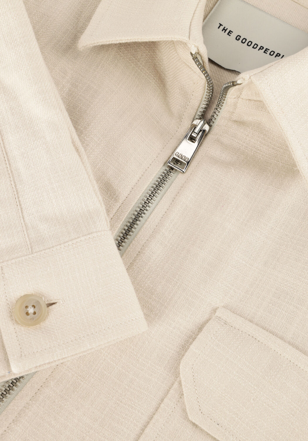 Sand THE GOODPEOPLE Overshirts SAP - large