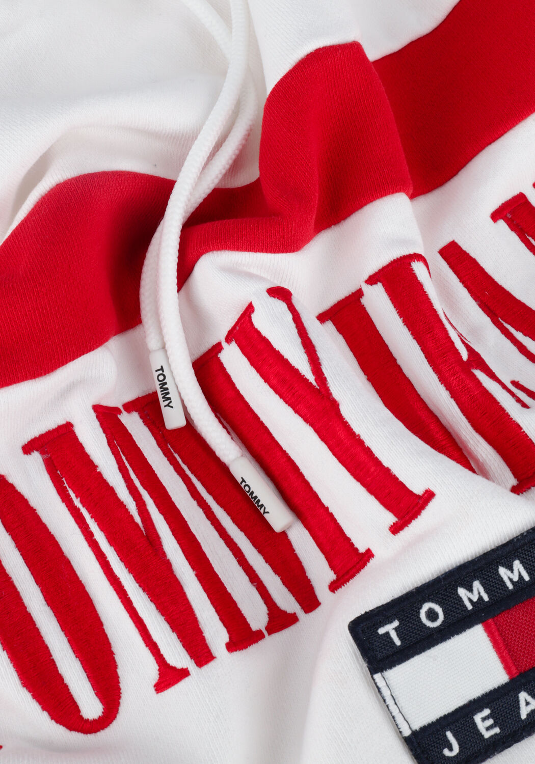 Mehrfarbige/Bunte TOMMY JEANS Sweatshirt TJM SKATER ARCHIVE BLOCK HOODIE - large