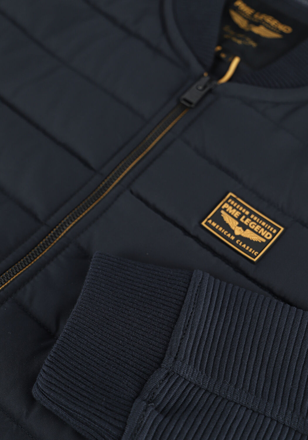 Blaue PME LEGEND Jack ZIP JACKET OTTOMAN MIXED PADDE - large