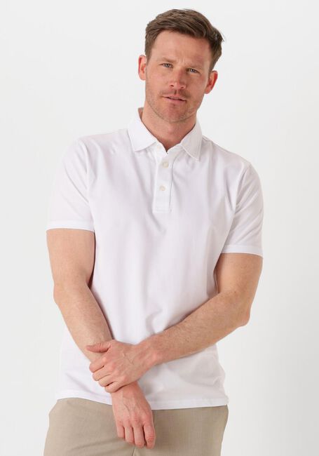 Weiße GENTILUOMO Polo-Shirt POLO 3 BUTTON J2017-202 - large