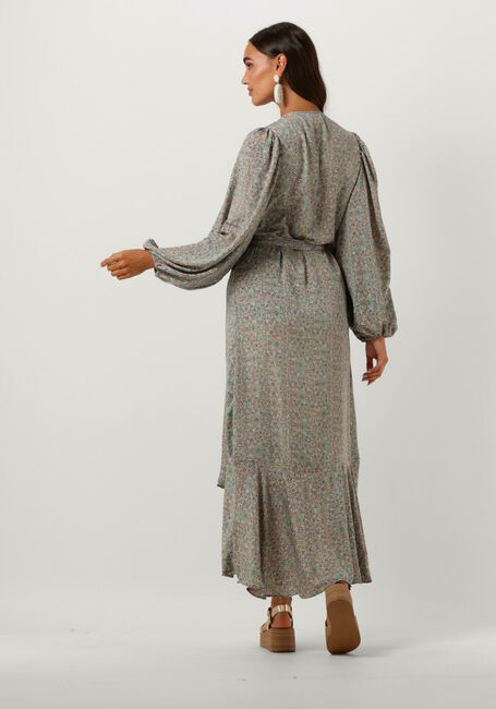 Hellblau SISSEL EDELBO Maxikleid ZELDA WRAP DRESS - large