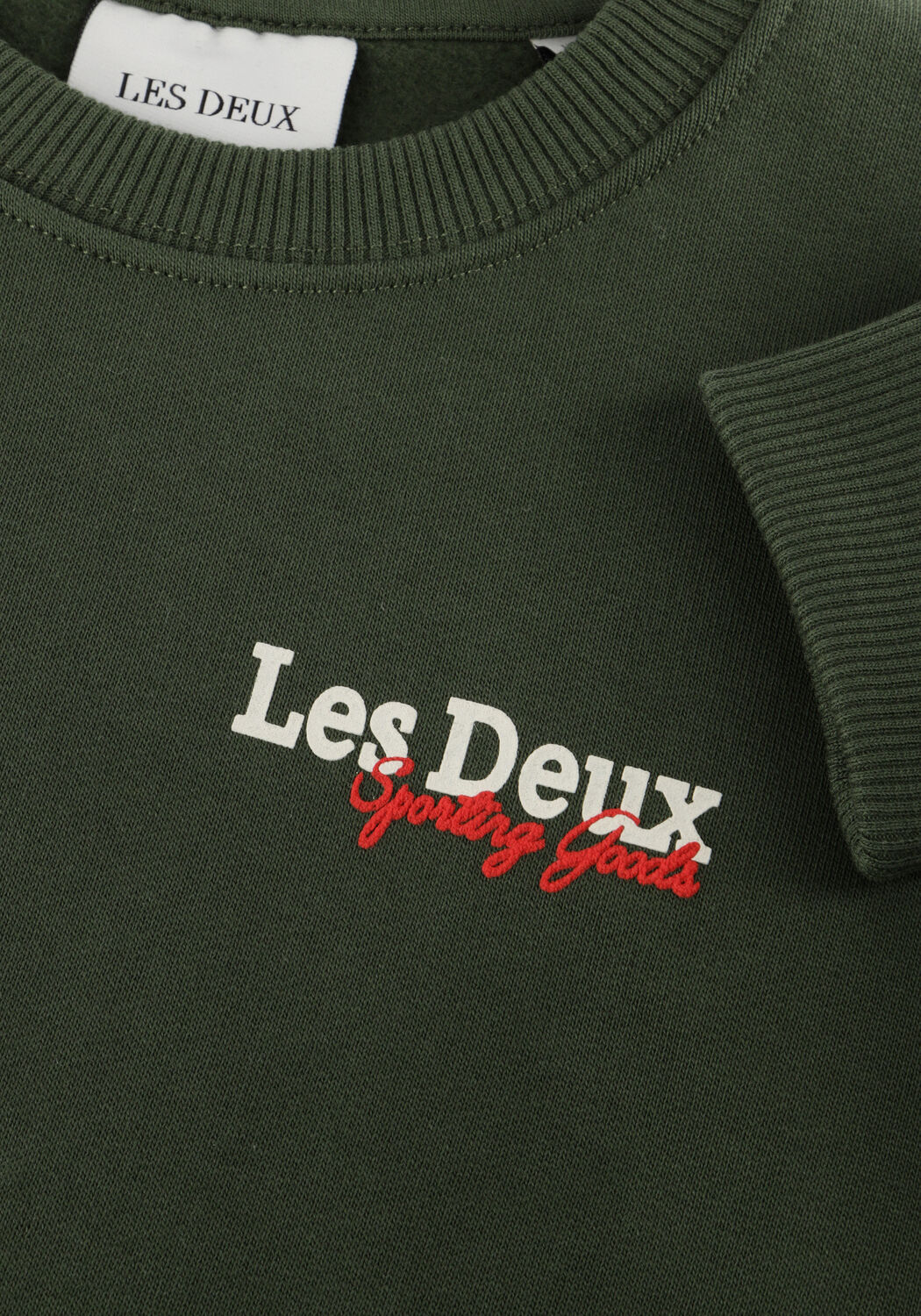 Gr&uuml;ne LES DEUX Pullover RACING SWEATSHIRT KIDS - large