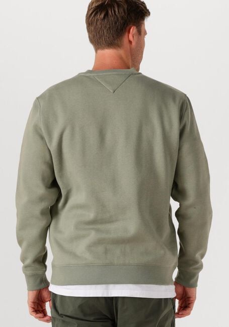 Grüne TOMMY JEANS Sweatshirt TJM REG S FLAG CREW EXT - large