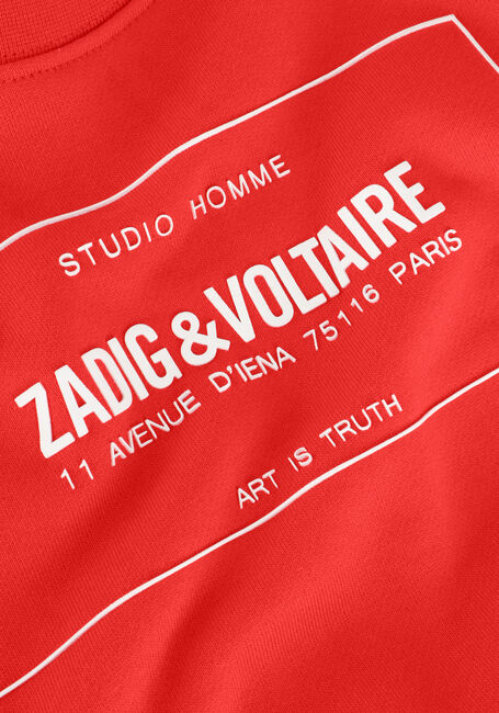 Rote ZADIG & VOLTAIRE Sweatshirt X25385 - large