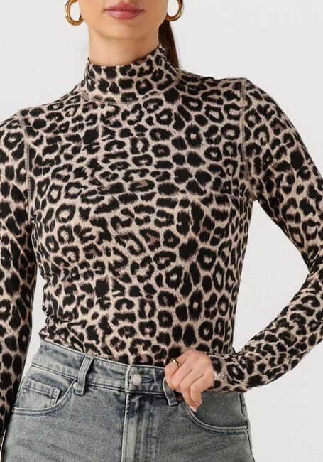 Mehrfarbige/Bunte CATWALK JUNKIE Top LEOPARD LONG SLEEVE - large